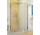 Čtvrtkruhový sprchový kout Sanplast KP4/TX5b-90-S, 90x90cm, sklo čiré, saténový stříbrný profil