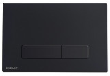 Tlačítko k rámu podomítkového Excellent Aurro, 230x150mm, černá soft
