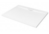 Sprchová vanička pravoúhlý Besco Axim Ultraslim, 100x80cm, akrylátový, bílý