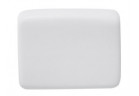 Podhlavník Besco Classic, 18,5x14,5cm, bílý