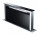 Okap stolní Franke Downdraft FDW 908 IB XS, 80x12cm, ušlechtilá ocel/černé sklo