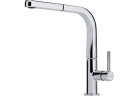 Dřezová baterie Franke Sinos, výsuvné i obracana výtokové rameno, výška 281mm, chrom 
