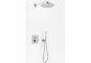 Sprchový set Kohlman Proxima, podomítkový, kulatá horní sprcha 20cm, chrom