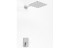 Sprchový set Kohlman Saxo, podomítkový, čtvercová horní sprcha 35cm, 1 wyjście vody, chrom