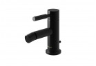 Bidetová baterie Kohlman Roxin Black, stojící, výška 150mm, zátka automatický, černá