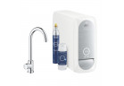 Souprava startowy Grohe Blue Home, jednostka chłodząca s baterií Mono ve tvaru C, do vody gazowanej, obracana výtokové rameno, chrom 