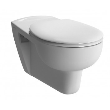 Závěsné wc pro postižené osoby Vitra Arkitekt, 70x35,5cm, bílá