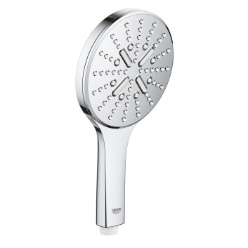 Ruční sprcha Grohe Rainshower Smartactive 130, 3-proudové, polished nickel