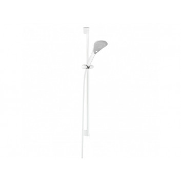 Sprchový set Kludi Fizz 3S, sluchátko 3-funkční s držákem sprchovým, bílý/chrom