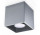Plafon Sollux Ligthing Quad 1, 10cm, čtvercová, GU10 1x40W, šedá