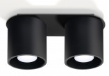 Lampa závěsná Sollux Ligthing Orbis 1, 10cm, kulatá, GU10 1x40W, černá
