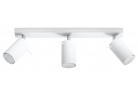 Plafon trojnásobný Sollux Ligthing Ring 3, 45cm, GU10 3x40W, bílý