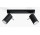 Plafon dvojitý Sollux Ligthing Ring 2, 30cm, GU10 2x40W, černá