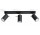 Plafon trojnásobný Sollux Ligthing Ring 3, 45cm, GU10 3x40W, černá