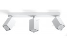 Plafon trojnásobný Sollux Ligthing Merida 3, 45cm, GU10 3x40W, bílý