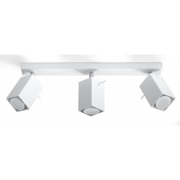 Plafon dvojitý Sollux Ligthing Merida 2, 30cm, GU10 2x40W, bílý