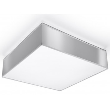 Plafon Sollux Ligthing Horus 35, čtvercová, 35cm, E27 2x60W, černá