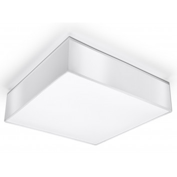 Plafon Sollux Ligthing Horus 35, čtvercová, 35cm, E27 2x60W, šedá