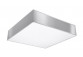 Plafon Sollux Ligthing Horus 25, čtvercová, 25cm, E27 1x60W, černá