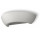 Nástěnné svítidlo keramický Sollux Ligthing Oskar, 33cm, E27 1x60W, bílý