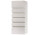 Nástěnné svítidlo keramický Sollux Ligthing Samir, 25cm, E27 1x60W, bílý