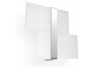 Nástěnné svítidlo Sollux Ligthing Massimo, 28cm, G9 2x40W, chrom/bílý