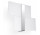 Nástěnné svítidlo Sollux Ligthing Massimo, 28cm, G9 2x40W, chrom/bílý