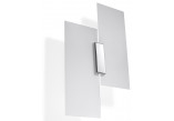Nástěnné svítidlo Sollux Ligthing Massimo, 28cm, G9 2x40W, chrom/bílý