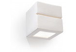 Nástěnné svítidlo keramický Sollux Ligthing Sigma Mini, 30cm, E27 1x60W, bílý