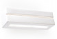 Nástěnné svítidlo keramický Sollux Ligthing Leo Line, 15cm, E27 1x60W, bílý