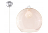 Lampa závěsná Sollux Ligthing Ball, 30cm, E27 1x60W, transparentna