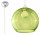 Lampa závěsná Sollux Ligthing Ball, 30cm, E27 1x60W, zelený