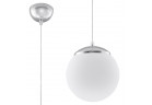 Lampa závěsná Sollux Ligthing Ugo 20, 20cm, E27 1x60W, bílý