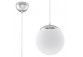 Lampa závěsná Sollux Ligthing Ball, 30cm, E27 1x60W, bílý