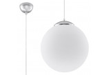 Lampa závěsná Sollux Ligthing Ugo 30, 30cm, E27 1x60W, bílý