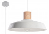 Lampa závěsná Sollux Ligthing Damaso, 28cm, beton, E27 1x60W, šedá
