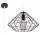 Lampa závěsná Sollux Ligthing Umberto, 33cm, E27 1x60W, černá