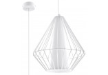 Lampa závěsná Sollux Ligthing Celta, 25cm, E27 1x60W, bílý