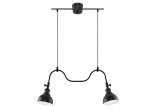 Lampa závěsná Sollux Ligthing Mare 1, 25cm, E27 1x60W, černá