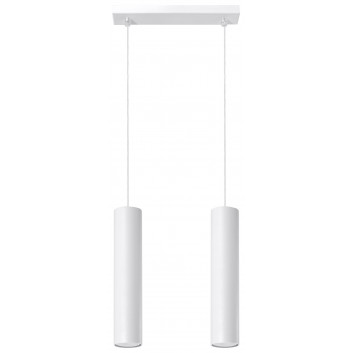 Lampa závěsná Sollux Ligthing Lagos 1, 8cm, GU10 1x40W, bílý