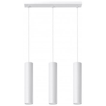 Lampa závěsná Sollux Ligthing Lagos 2, 30cm, GU10 2x40W, bílý