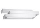 Nástěnné svítidlo Sollux Ligthing Frost, 42cm, G9 2x40W, bílý
