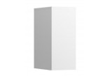 Skříňka boční Kartell by Laufen, pravá, 30cm, 1 dveře, bílý matnáný