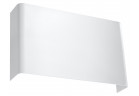 Nástěnné svítidlo Sollux Ligthing Copertura, 25x15cm, 2xG9 LED 4,5W, bílý