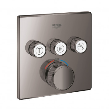 Baterie termostatická Grohe Grohtherm SmartControl, 3-přijimače vody, brushed warm sunset