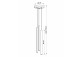 Lampa závěsná Sollux Ligthing Pastelo 3, 3xG9 LED 4,5W, bílý