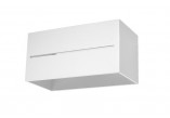 Nástěnné svítidlo Sollux Lighting Lobo Maxi, 20x12cm, 2xG9 40W, bílý