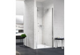 Dveře sprchové Novellini Young 2.0 1BS, 94-98cm, pravé, skládací, čiré sklo, profil chrom