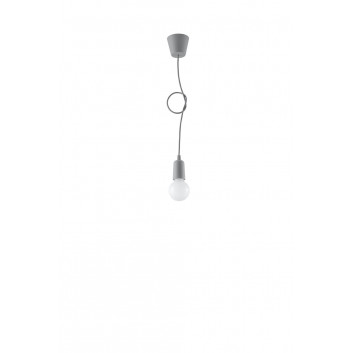 Lampa závěsná Sollux Ligthing Diego 1, 9cm, 1xE27 60W, černá