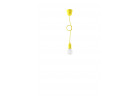 Lampa závěsná Sollux Ligthing Diego 1, 9cm, 1xE27 60W, žlutá